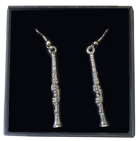 Clarinet earrings on sale